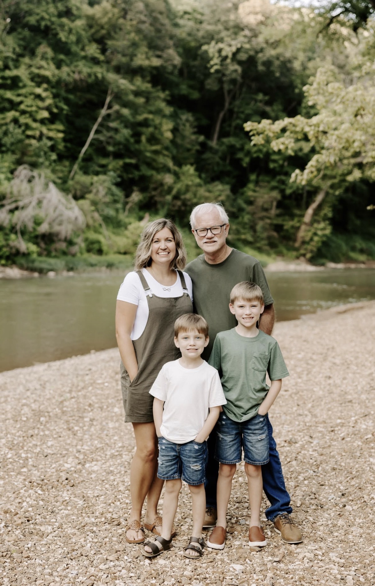 Pastor Phil & Andrea Scott with family